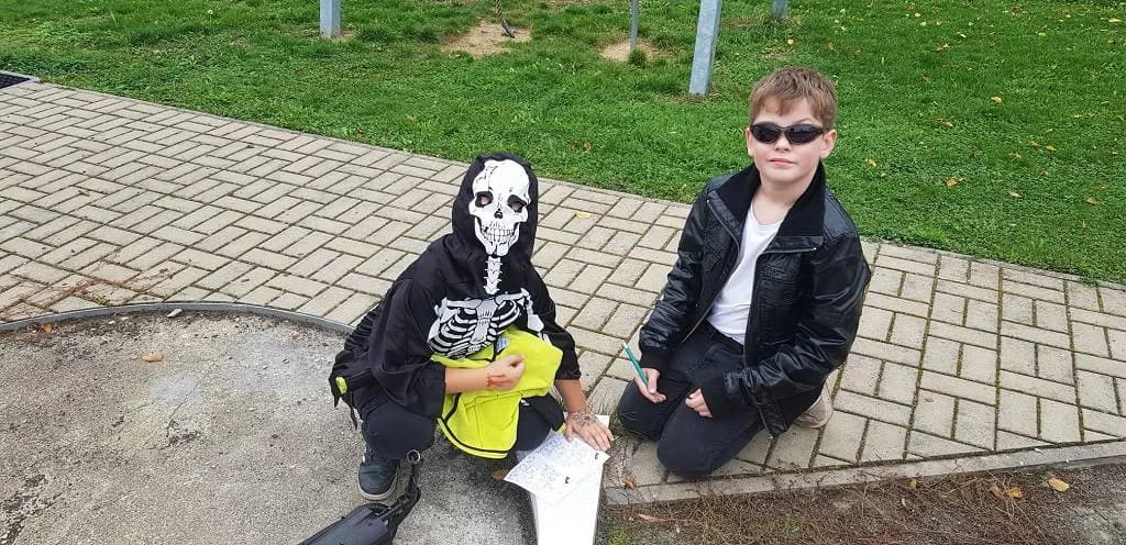 Fotografie z článku: Halloween u Veverek