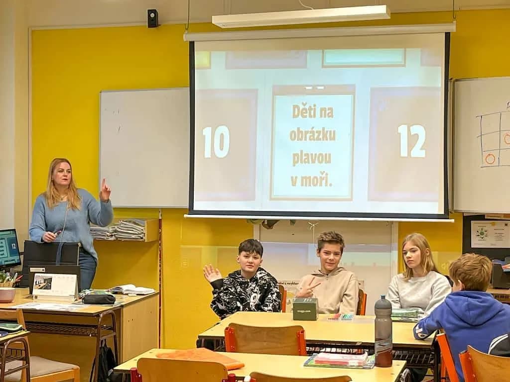 Fotografie z článku: Tic-Tac-Toe, Unfair game a komiksy ve výuce