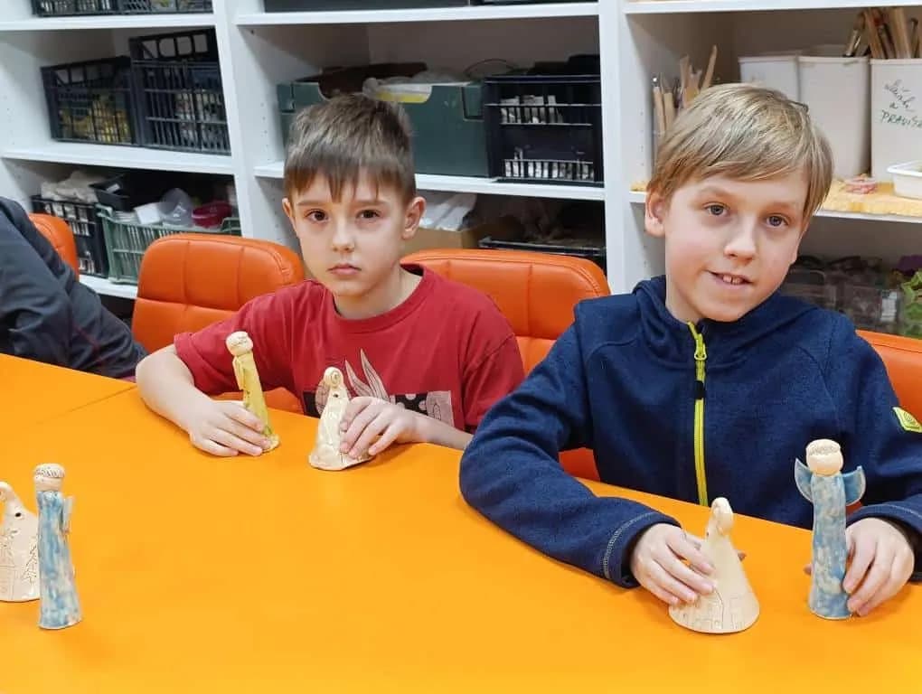 Fotografie z článku: Keramické tvoření