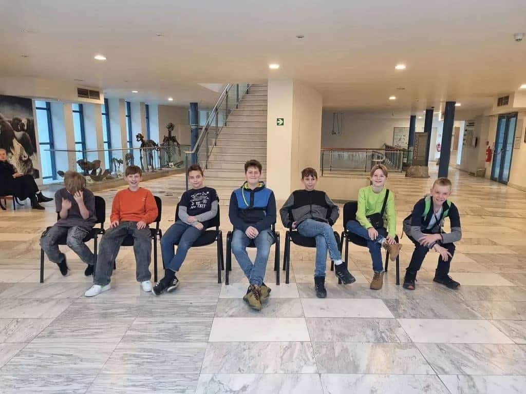 Fotografie z článku: Exkurze šestých a sedmých tříd v Zemském muzeu v Brně