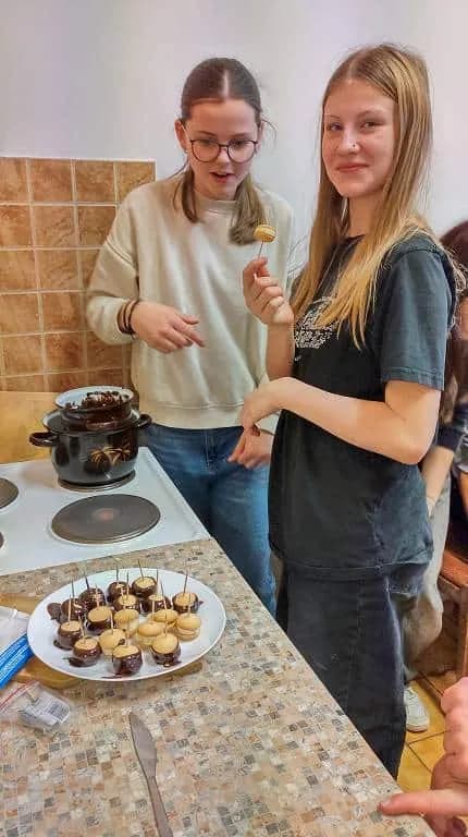 Fotografie z článku: Další dobroty z cvičné kuchyně