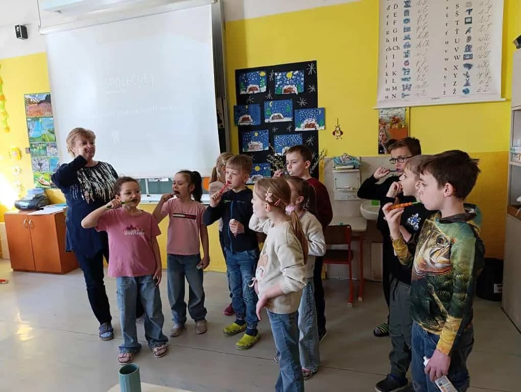 Fotografie z článku: Projektový den Zdravé zuby pro 1. st. ZŠ