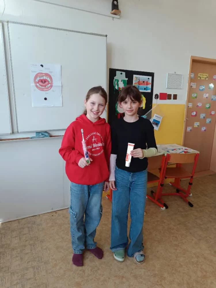 Fotografie z článku: Projektový den Zdravé zuby pro 1. st. ZŠ