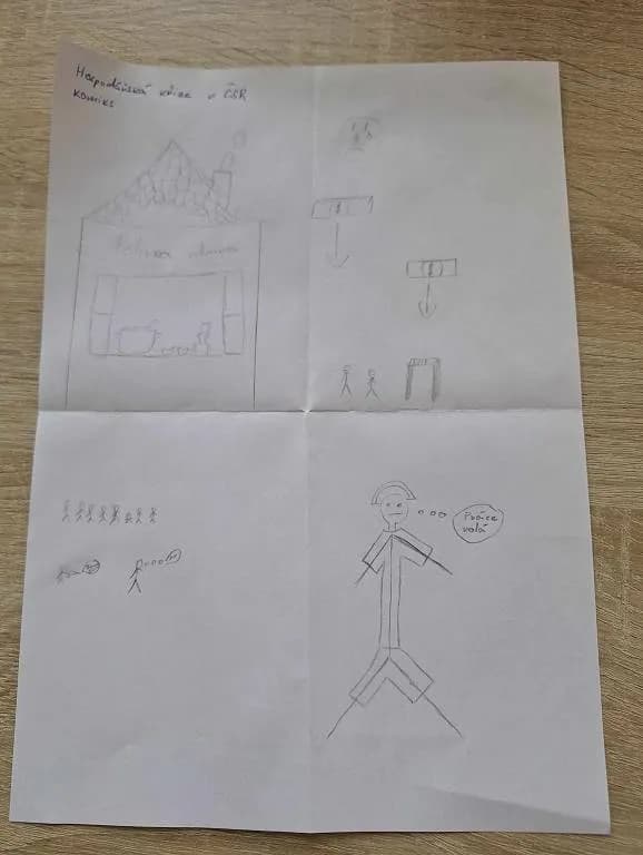 Fotografie z článku: Tic-Tac-Toe, Unfair game a komiksy ve výuce