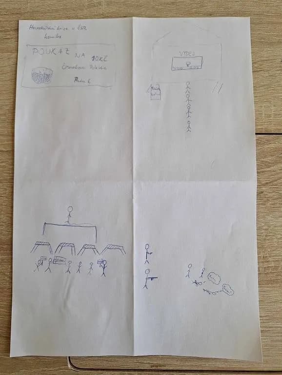 Fotografie z článku: Tic-Tac-Toe, Unfair game a komiksy ve výuce