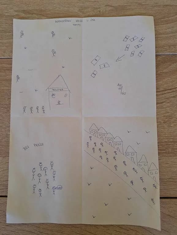 Fotografie z článku: Tic-Tac-Toe, Unfair game a komiksy ve výuce