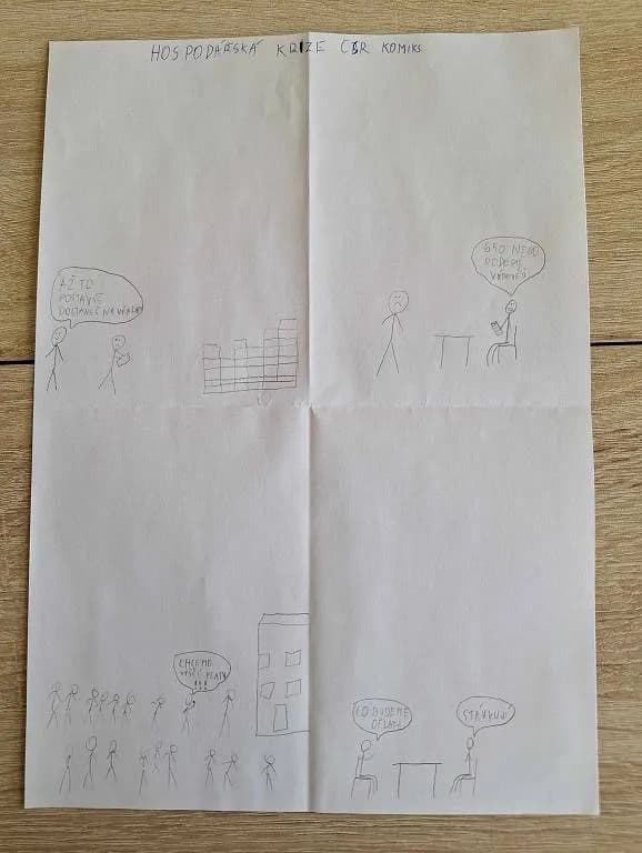 Fotografie z článku: Tic-Tac-Toe, Unfair game a komiksy ve výuce