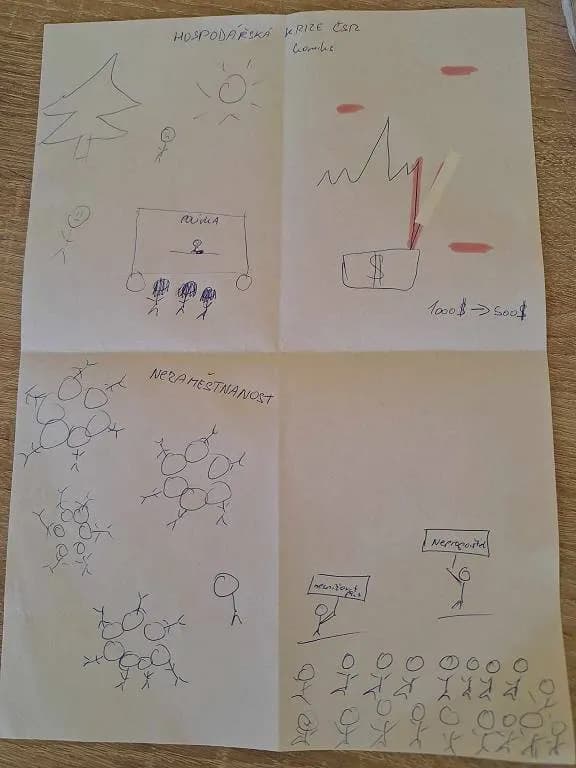 Fotografie z článku: Tic-Tac-Toe, Unfair game a komiksy ve výuce