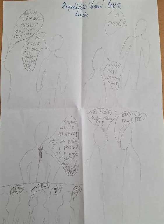 Fotografie z článku: Tic-Tac-Toe, Unfair game a komiksy ve výuce