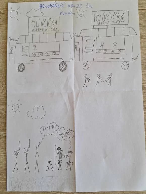 Fotografie z článku: Tic-Tac-Toe, Unfair game a komiksy ve výuce