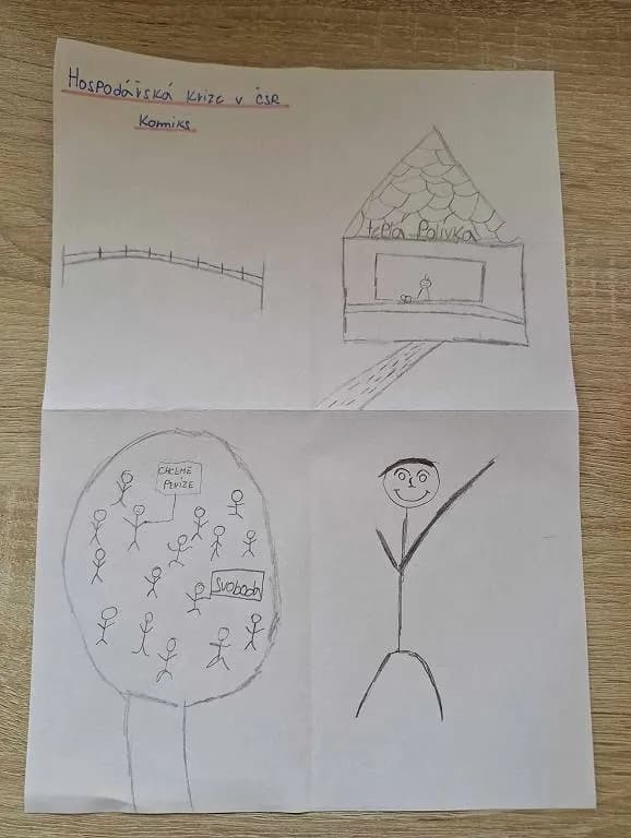 Fotografie z článku: Tic-Tac-Toe, Unfair game a komiksy ve výuce