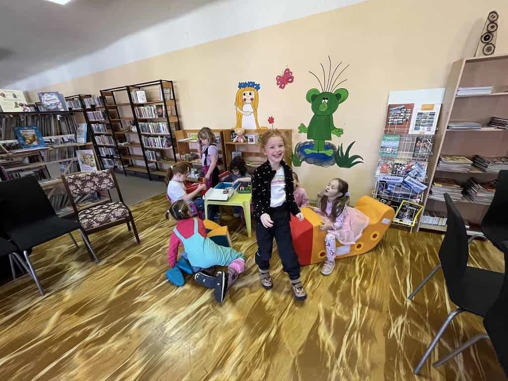Fotografie z článku: MŠ v knihovně