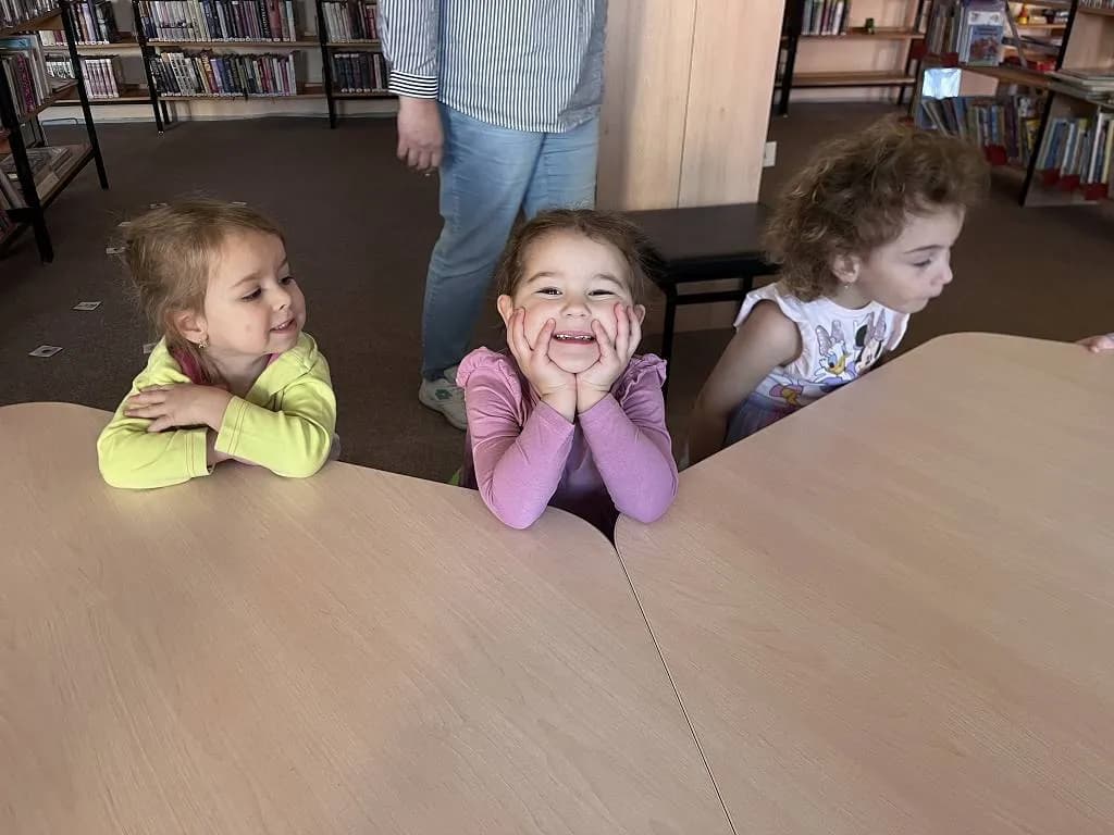 Fotografie z článku: MŠ v knihovně