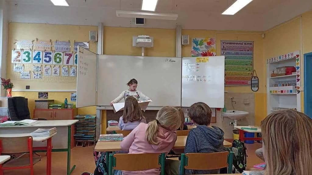Fotografie z článku: Den naruby ve III. B