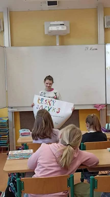 Fotografie z článku: Den naruby ve III. B