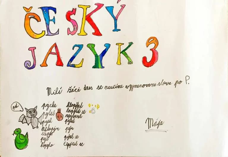 Fotografie z článku: Den naruby ve III. B