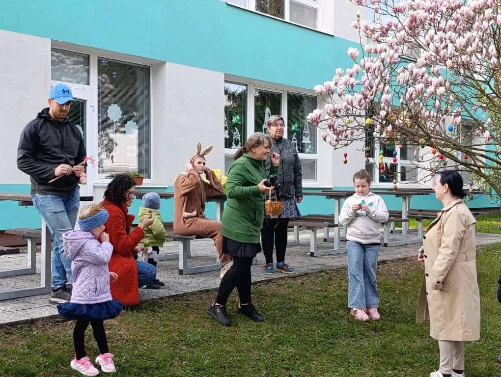 Fotografie z článku: Velikonoční tvoření u Sluníček