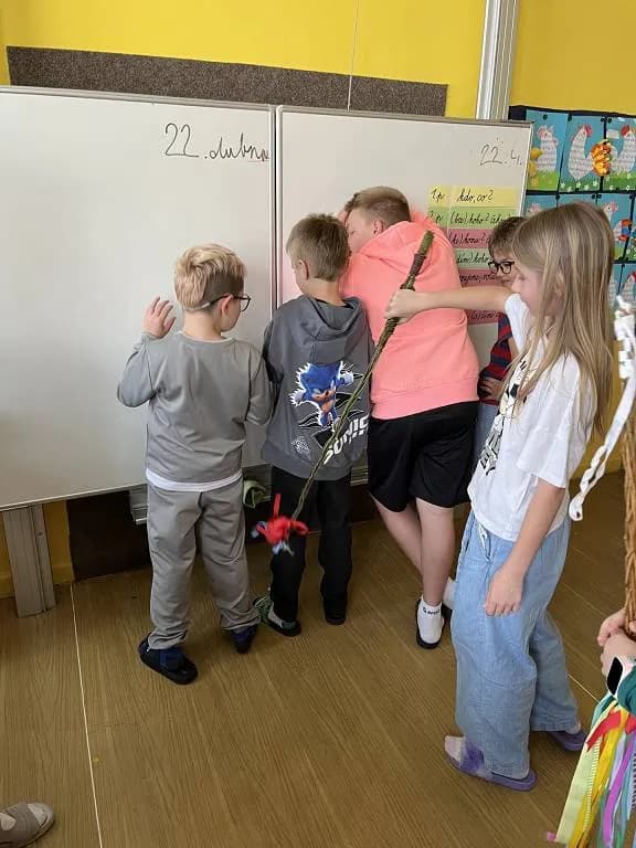 Fotografie z článku: Velikonoce ve III. A
