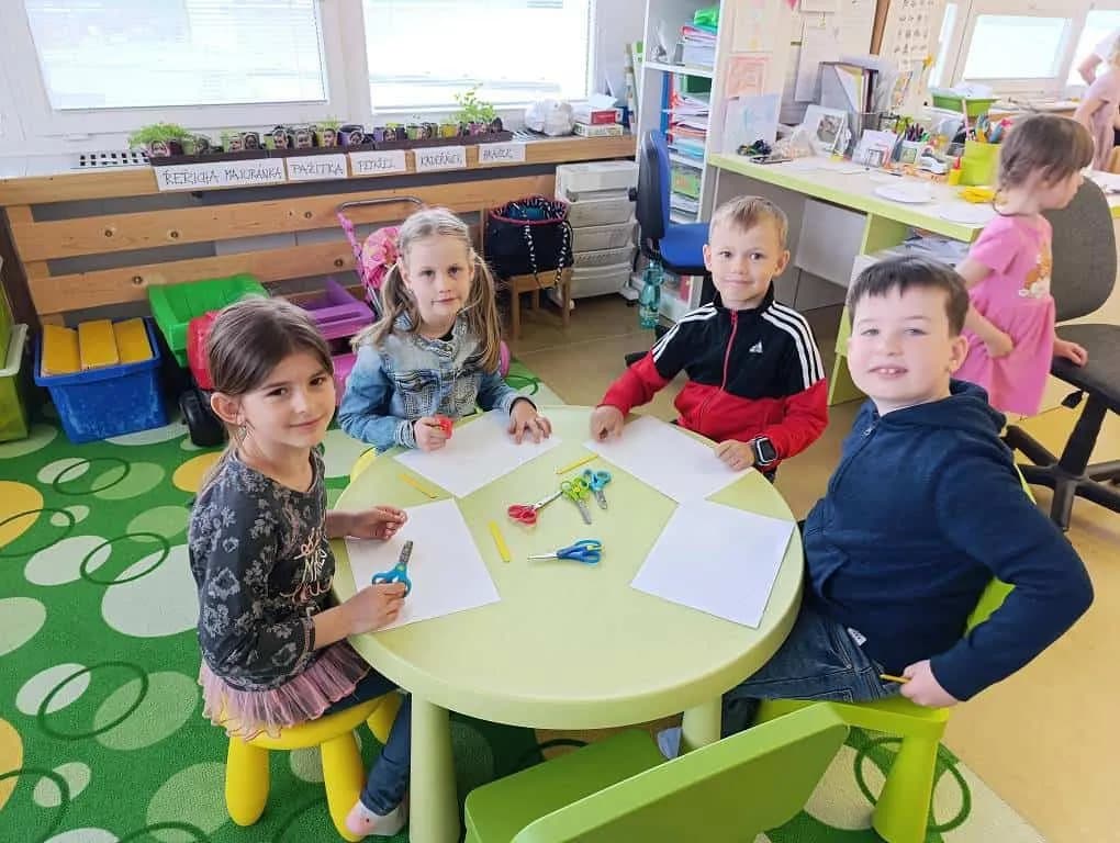 Fotografie z článku: Velikonoční návštěva I. A u Berušek v MŠ
