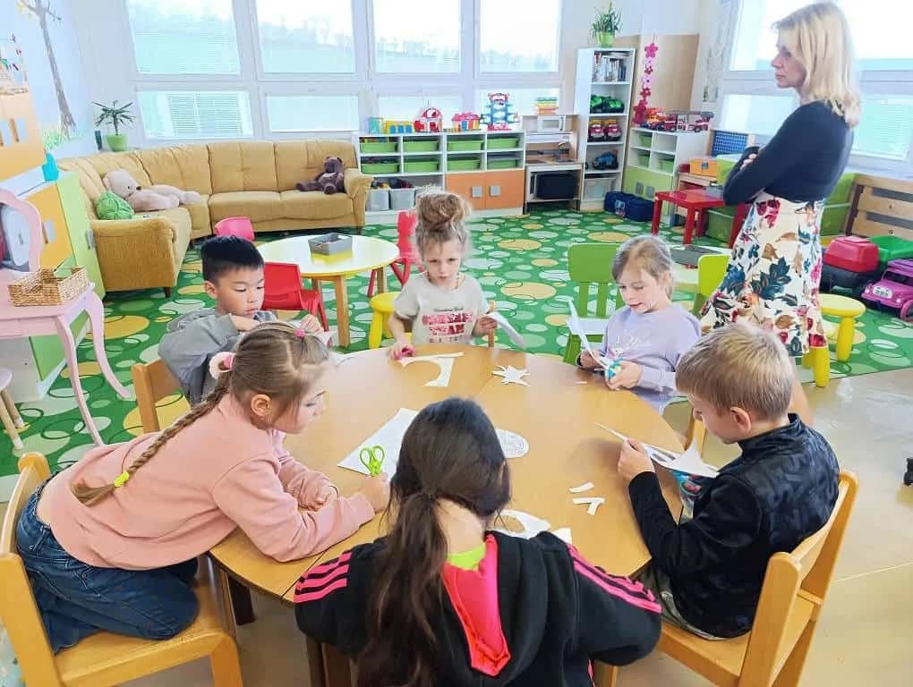 Fotografie z článku: Velikonoční návštěva I. A u Berušek v MŠ