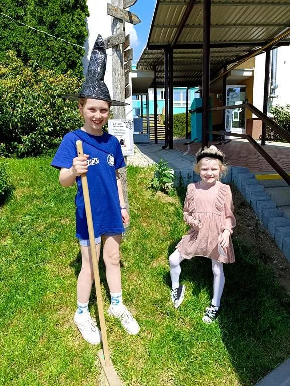 Fotografie z článku: Čarodějnické hraní ve ŠD 28. - 30. 4.
