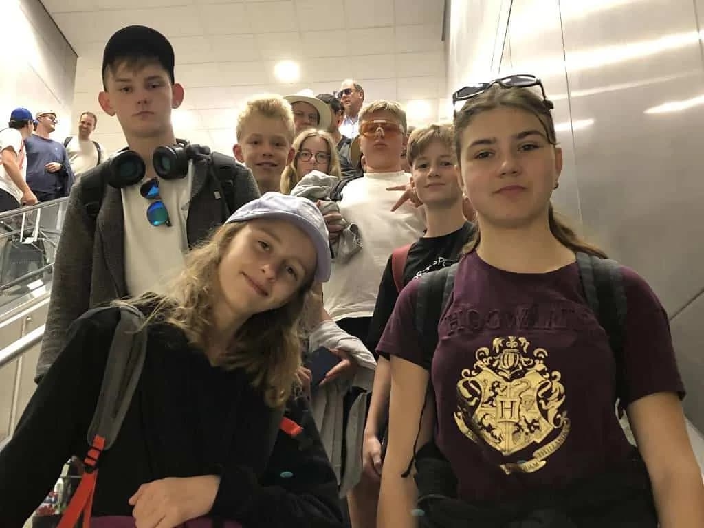 Fotografie z článku: Naši žáci v Řecku