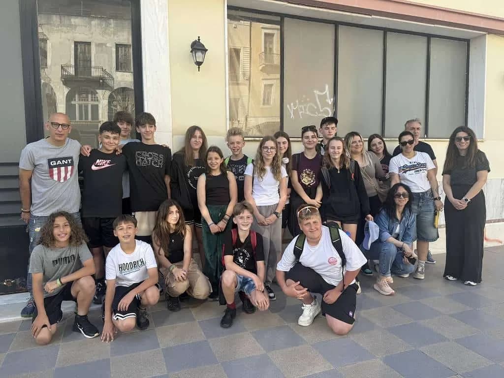 Fotografie z článku: Naši žáci v Řecku