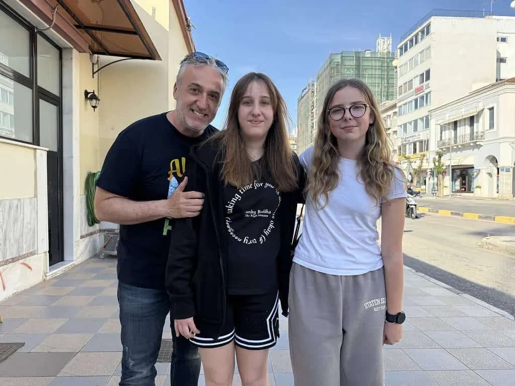 Fotografie z článku: Naši žáci v Řecku