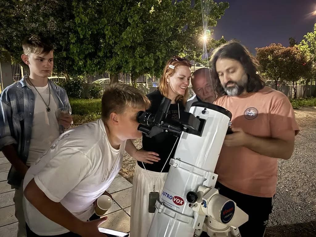 Fotografie z článku: Naši žáci v Řecku