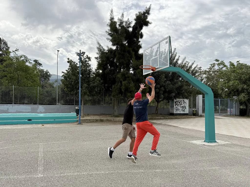 Fotografie z článku: Naši žáci v Řecku