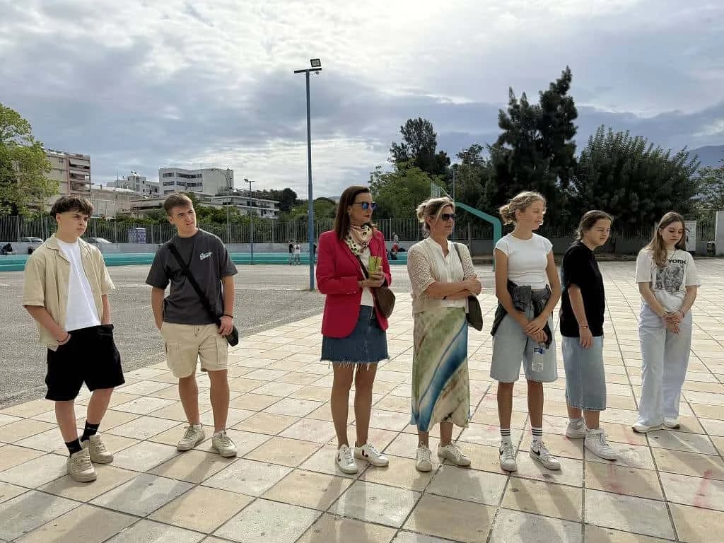 Fotografie z článku: Naši žáci v Řecku