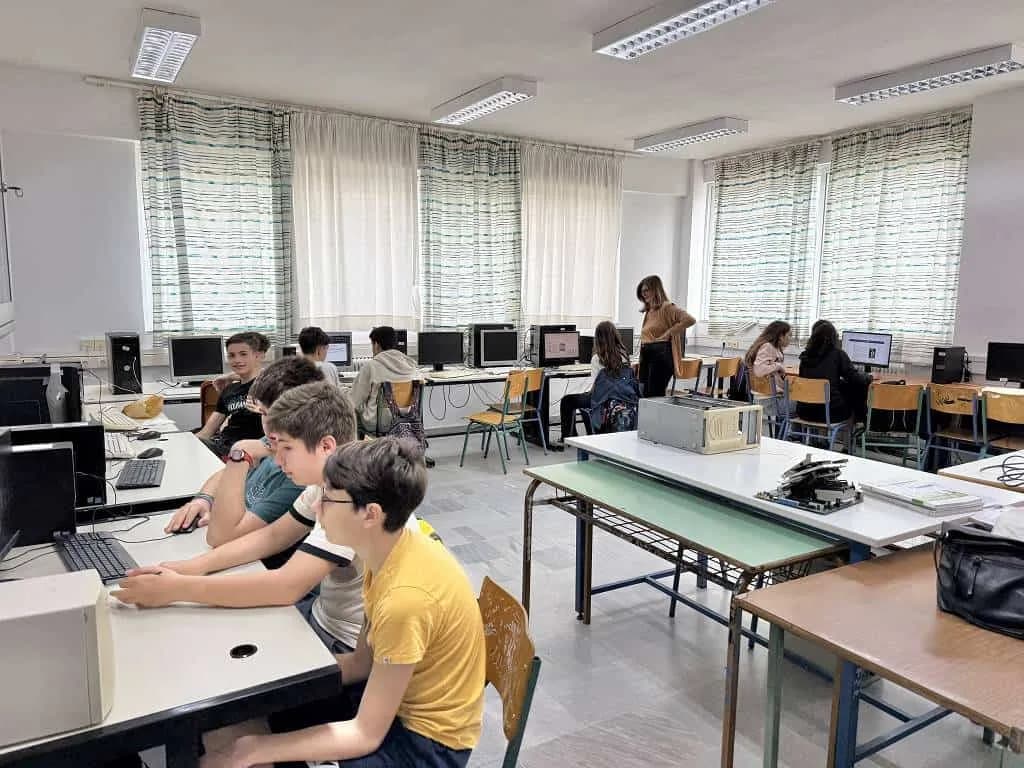 Fotografie z článku: Naši žáci v Řecku