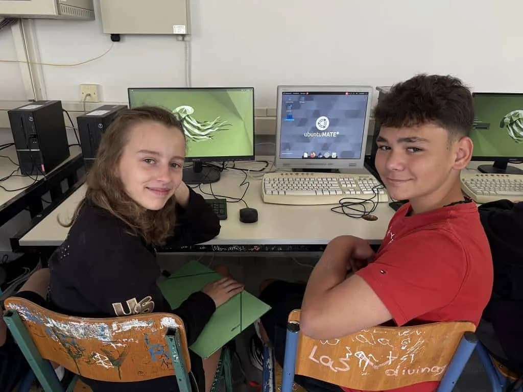 Fotografie z článku: Naši žáci v Řecku