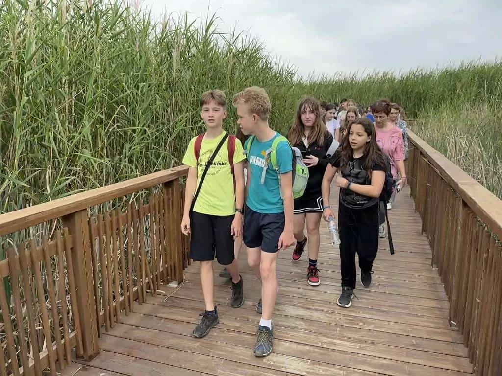 Fotografie z článku: Naši žáci v Řecku