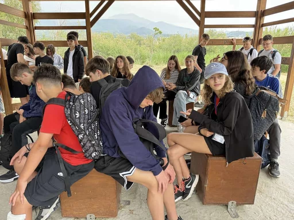 Fotografie z článku: Naši žáci v Řecku