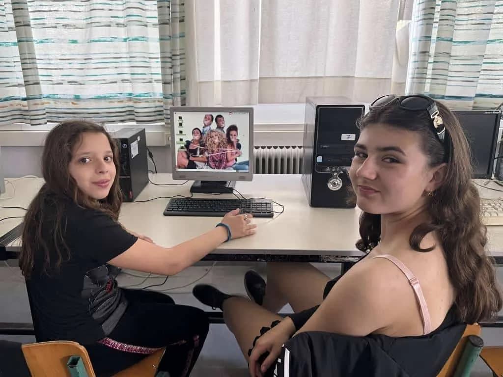 Fotografie z článku: Naši žáci v Řecku