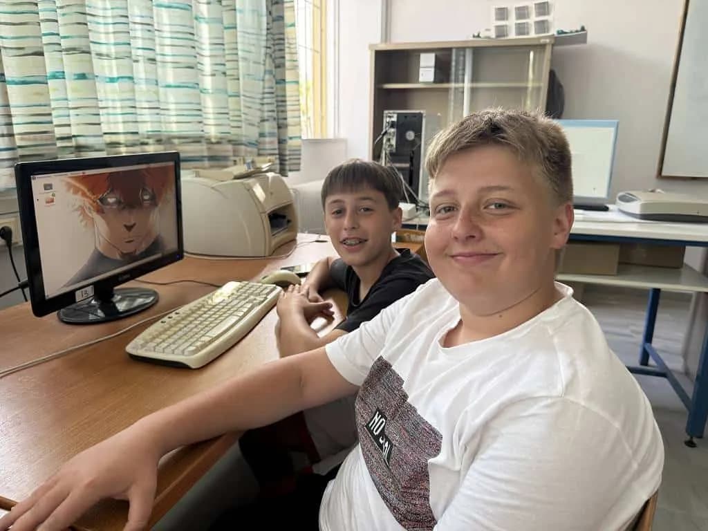 Fotografie z článku: Naši žáci v Řecku