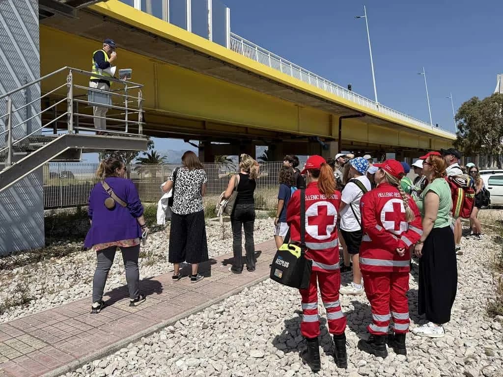 Fotografie z článku: Naši žáci v Řecku