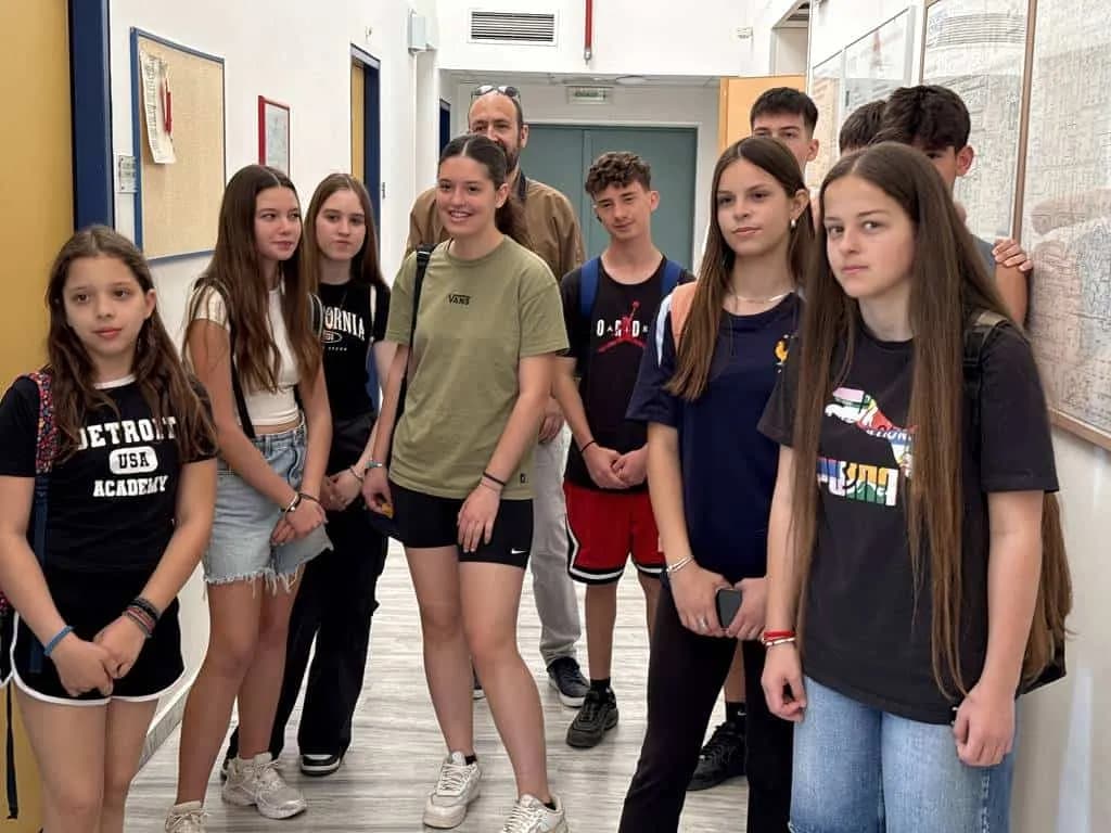 Fotografie z článku: Naši žáci v Řecku