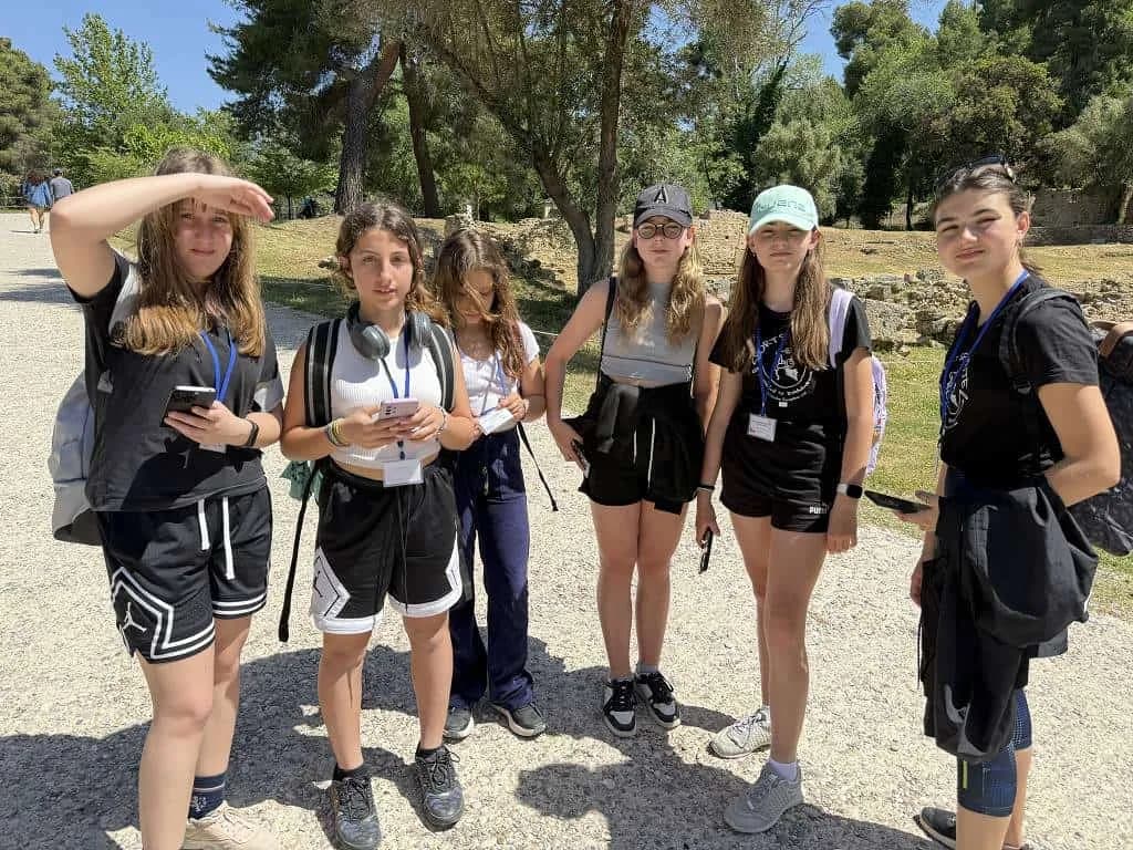 Fotografie z článku: Naši žáci v Řecku