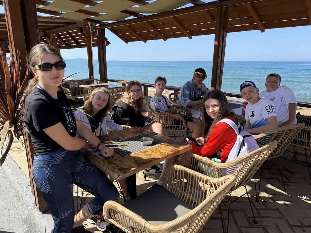 Fotografie z článku: Naši žáci v Řecku