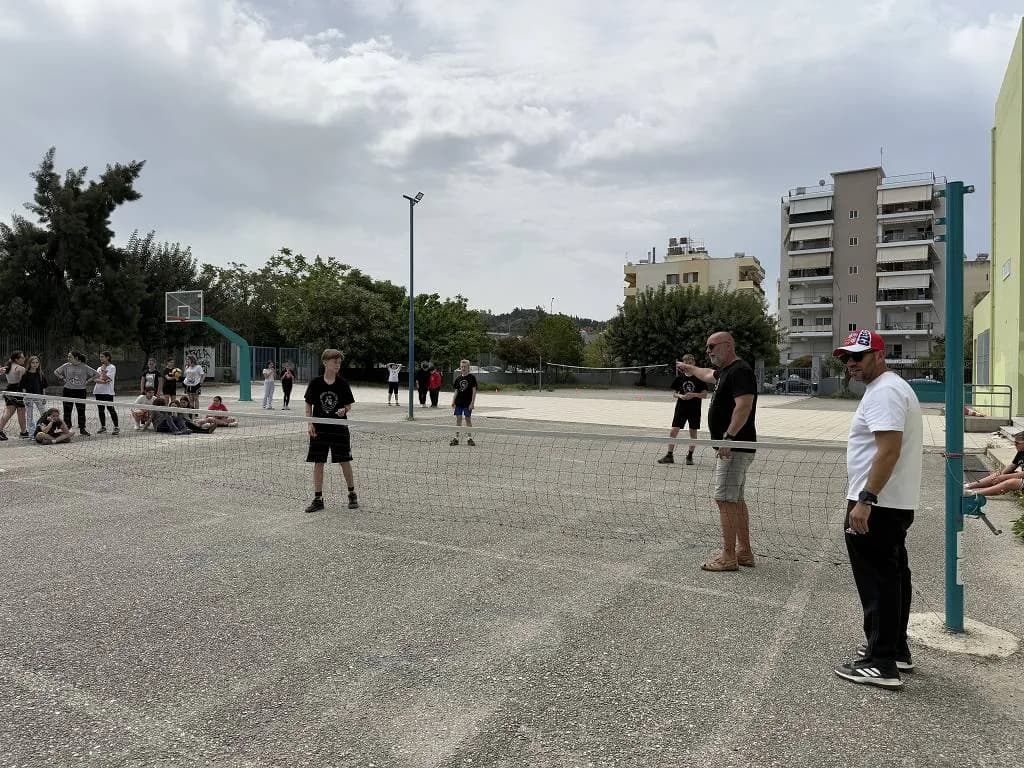 Fotografie z článku: Naši žáci v Řecku