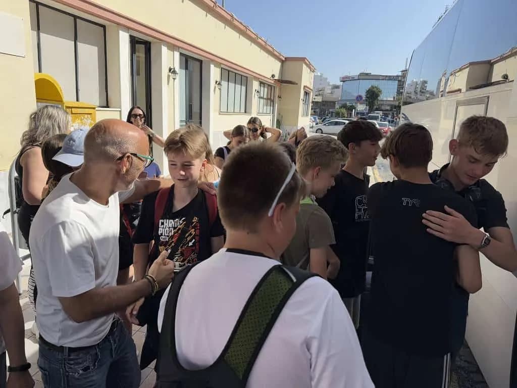 Fotografie z článku: Naši žáci v Řecku