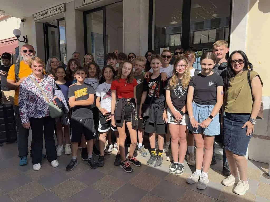 Fotografie z článku: Naši žáci v Řecku