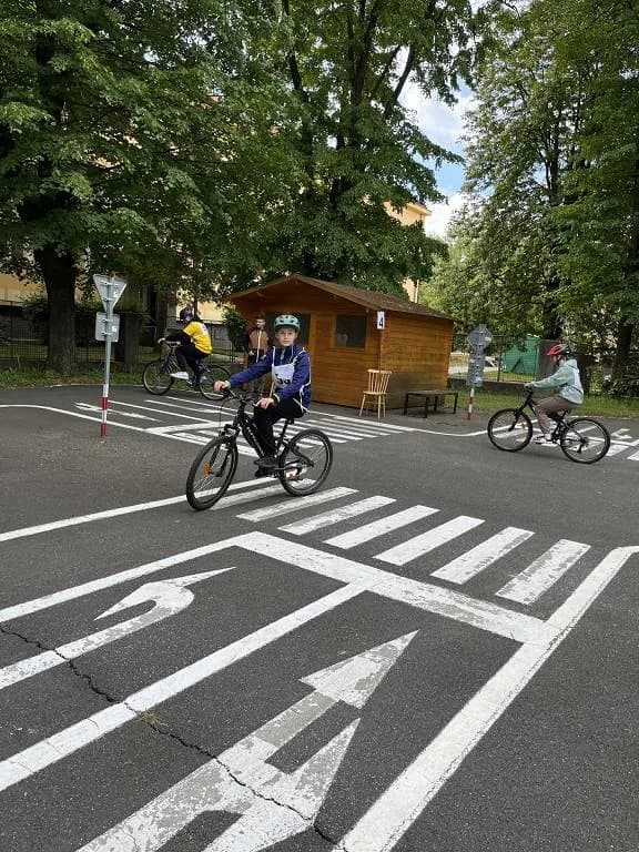 Fotografie z článku: Okresní kolo Dopravní soutěže mladých cyklistů