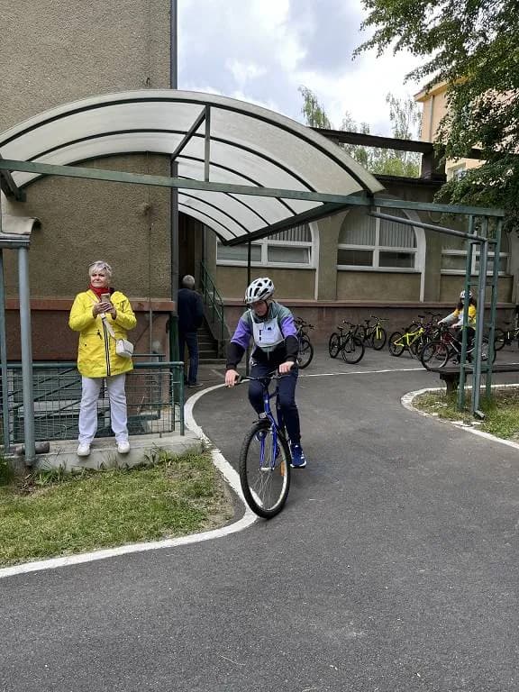 Fotografie z článku: Okresní kolo Dopravní soutěže mladých cyklistů