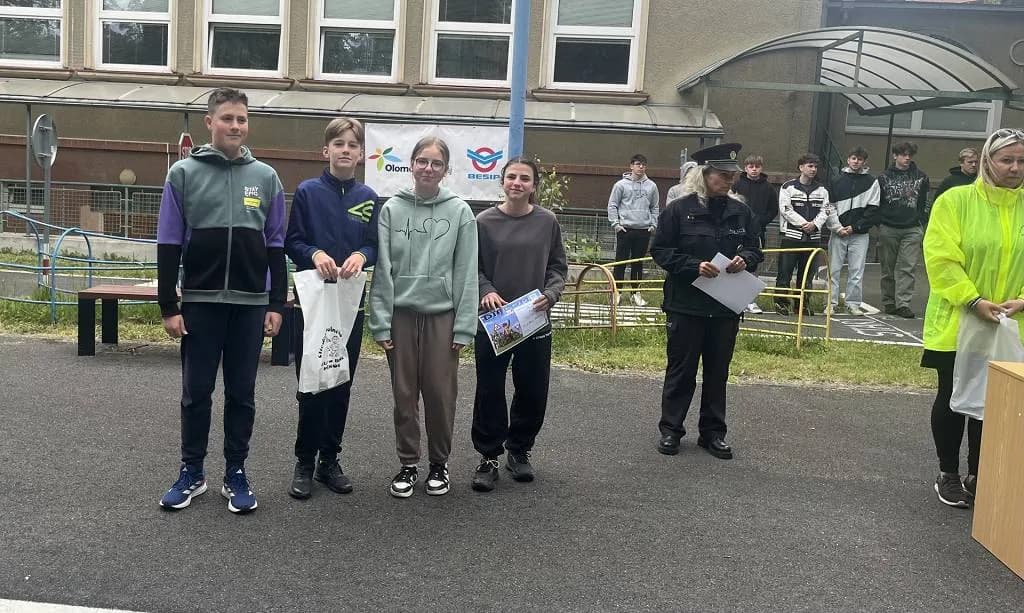 Fotografie z článku: Okresní kolo Dopravní soutěže mladých cyklistů