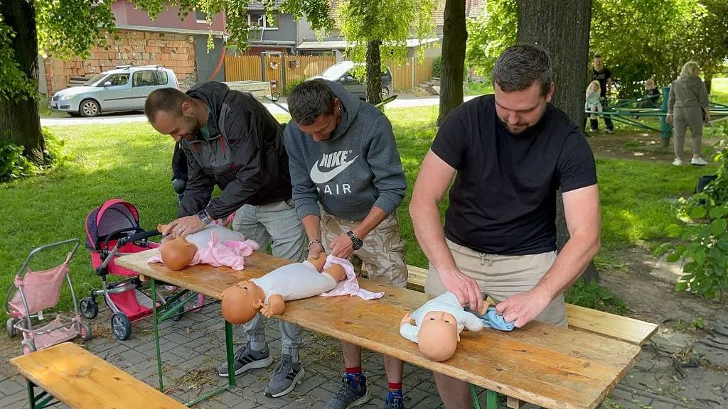 Fotografie z článku: Den rodiny u rybníka