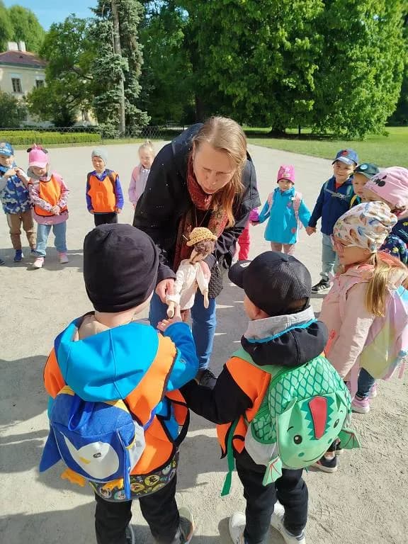 Fotografie z článku: Výlet Koťat do Kroměříže
