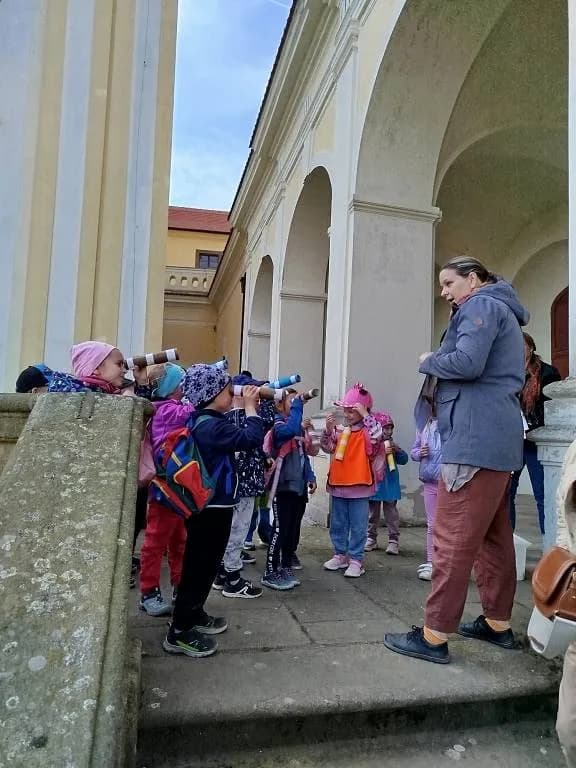 Fotografie z článku: Výlet Koťat do Kroměříže